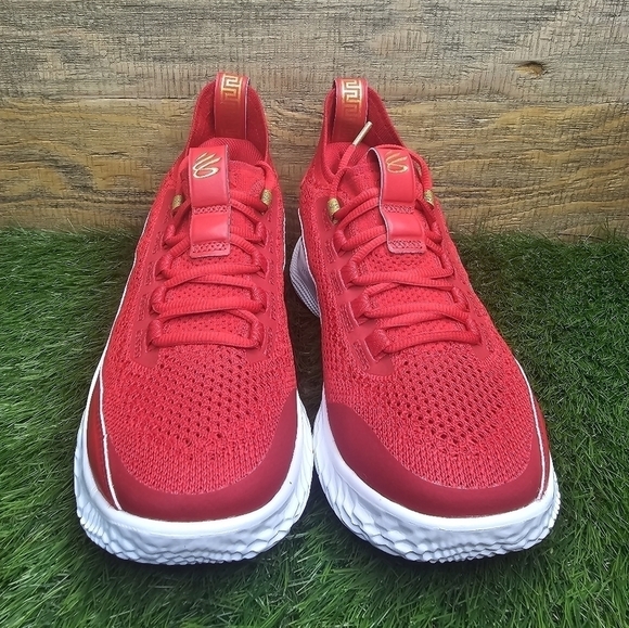 New Under Armour Curry Brand Curry Flow 8 'Chinese New Year'  Sz 6Y - Picture 3 of 12